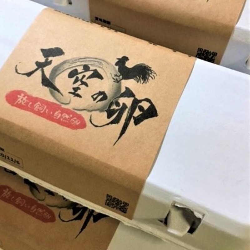 信州小川村　有機飼料を食べて育った、栄養たっぷりの朝採れ卵を当日出荷