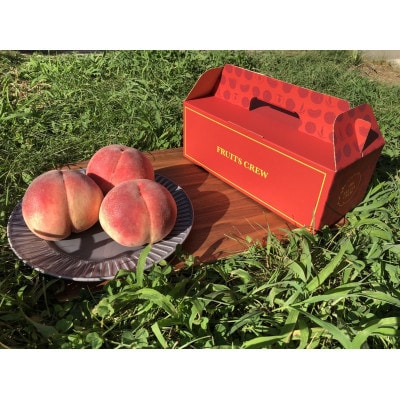 【気品ある隠れた名桃　幸茜】本場山梨の品種指定キャンペーンお試し約1kg　8月中旬より順次発送【配送不可地域：離島・北海道・沖縄県・中国・四国・九州】