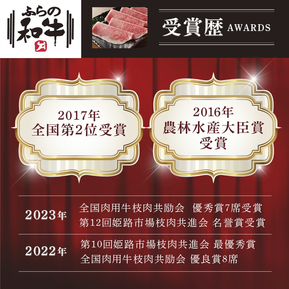 【農林水産大臣賞受賞】 ふらの和牛すき焼き＆焼肉セット計700g≪竹≫_イメージ5