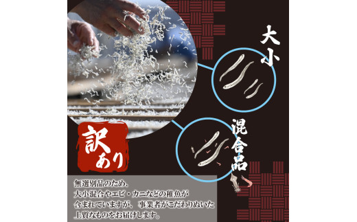 【釜揚げしらす 】訳あり釜揚げしらす 1kg 【訳あり】1kg