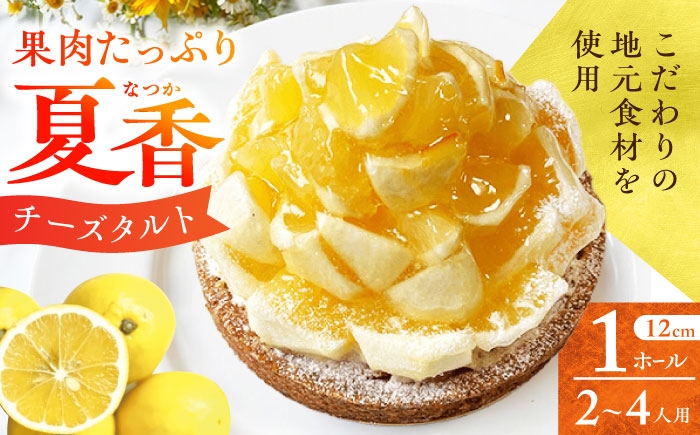 
                  【先行予約】＜5～8月発送＞平戸特産夏香チーズタルト 1ホール(12cm・2～4人用) 長崎県/心優-CotoyuSweets- [42AFAE051]
                
