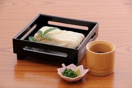 稲庭宝来うどん 2人前3袋 紙化粧箱つゆ付【稲庭宝泉堂】[L1101]