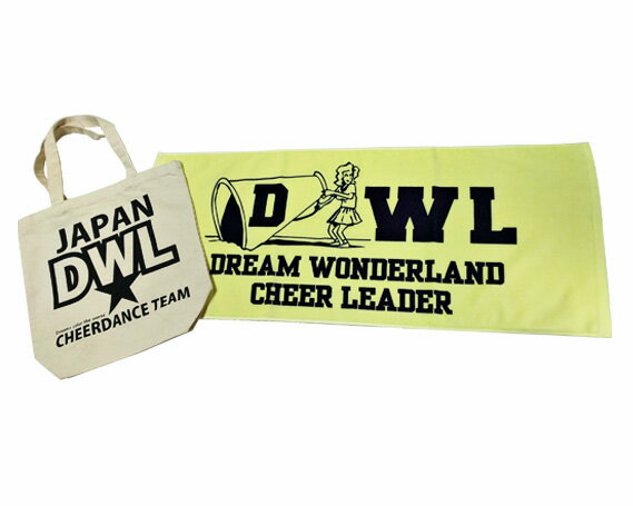 【ふるさと納税】タオル トートバッグ セット DREAM WONDERLAND 各1枚 | タオル トートバッグ バッグ かばん グッズ スポーツ ダンス チア チアダンス チアダンスチーム 株式会社ATORIE 埼玉県 狭山市