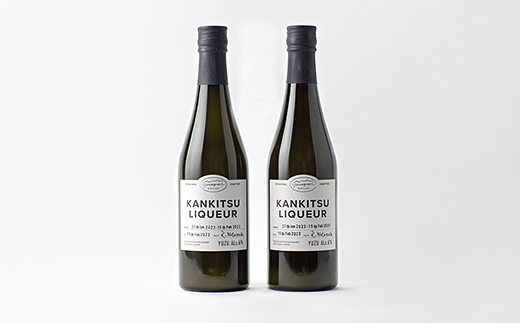 山神果樹薬草園　柑橘リキュール柚子6％　500ml×2本セット《30日以内に出荷予定(土日祝除く)》