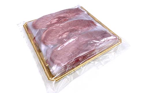 柔らか牛タン高級バージョン 縦切り 500g（22枚～27枚）（塩味） 焼肉 焼き肉 BBQ キャンプ 味付き 冷凍焼肉 牛たん スライス 冷凍 牛肉 群馬県 富岡市 F21E-406