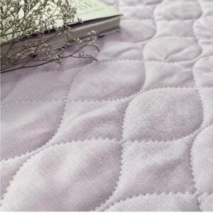 【シングル】ピュアリネン100%敷パッド(100×205cm)ラベンダー LIN-1S-RA