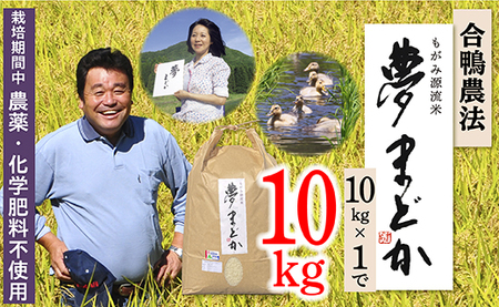 【令和6年産】【希少品種】特別栽培米　夢まどか10㎏