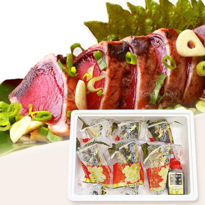 ふるさと納税 枕崎市 【鰹・豚】お好みDセット 枕崎産一本釣りかつおタタキ1kg・黒豚肩ローススライス500g C0-54 |  | 01