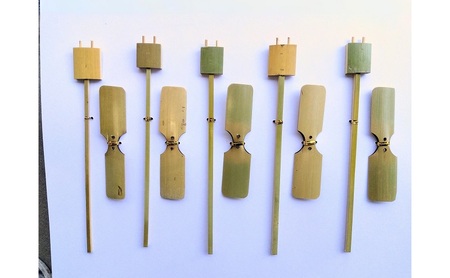 【竹細工職人が作る】昔懐かし 竹とんぼ10本セット 飛行調整済