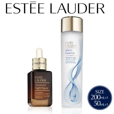 ふるさと納税 茨城県 アドバンスナイトリペアSMRコンプレックス50mL+マイクロエッセンスローションBF200mLセット