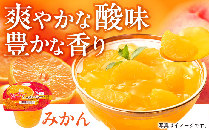 【年内配送】　【贈答用】 たらみ とろける味わい 詰め合わせ 12個セット( みかん 白桃 ぶどう ミックス ) / ゼリー ぜりー フルーツゼリー 果実ゼリー 果物 フルーツ くだもの ミカン ブド