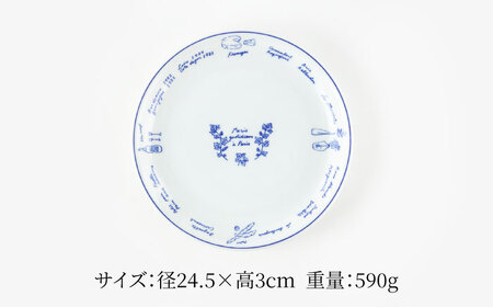 【美濃焼】パリの暮らし パスタ皿 5点 セット【山正各務陶器】500907　[MFW008]