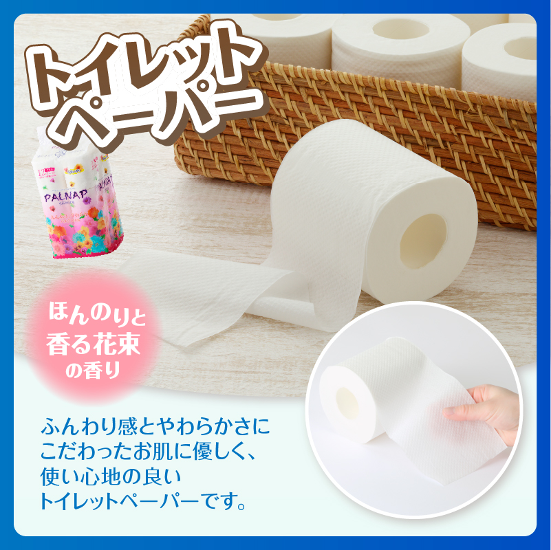 パルナップトイレットペーパーダブル12R4パック＆ソフトパックティッシュ20個セット(a1629)