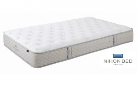 【ふるさと納税】日本ベッド 日本ベッド製造 マットレス シルキーポケット ウール入り 正規品 シングル 寝具 ポケットコイル シンプル ホワイト ウレタン シルキーコイル 日本 日本製 シルキーフォルテ 11315 ふるさと納税 茨城県 常総市