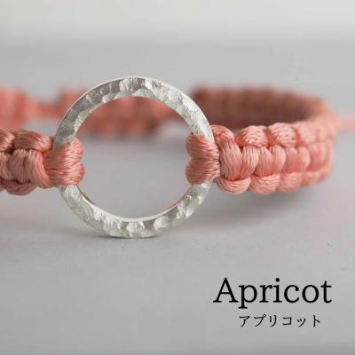 ふるさと納税 小松市 Bracelet -Dawn- シルバー ブレスレット【アプリコット】 |  | 01