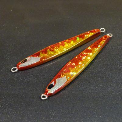 ふるさと納税 小樽市 ハンドメイドジグ赤金20g・赤金30g　2点セット