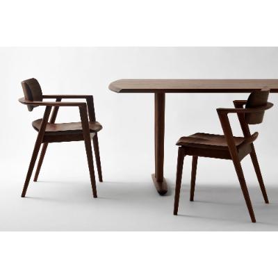 ふるさと納税 高山市 【飛騨の家具】飛騨産業　SEOTO-EX100セミアームチェア(ウォルナット) TR3799 |  | 01