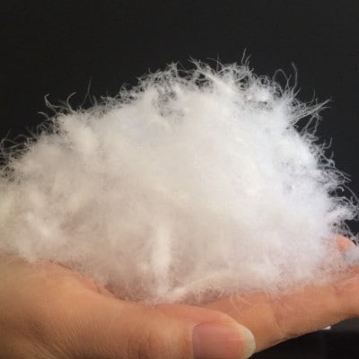 羽毛専門工場直送　国産羽毛ふとん　ダックダウン70% 1.0kg 防臭加工　色柄おまかせ