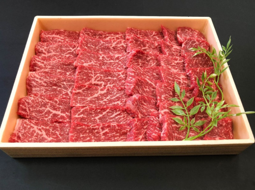 宮崎黒毛和牛『こゆ牛』赤身焼肉 600g A4等級以上【C262】