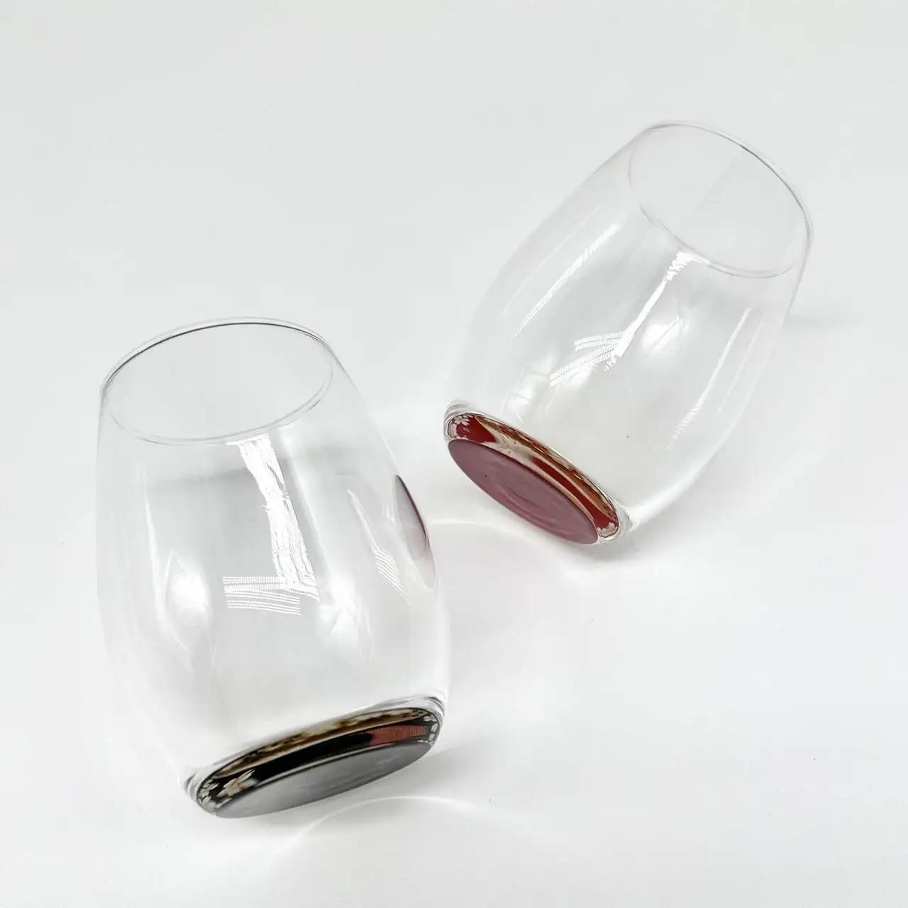 紀州漆器 ダルマグラス ペア 2個セット 富士山 赤 黒 酒器 食器 国産 父の日 プレゼント ギフト インバウンド 日本酒 お土産 和柄