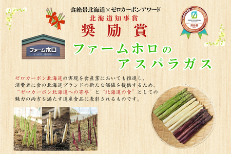 ＜2026年4月上旬より順次発送＞ 北海道産 春採り ムラサキ アスパラガス 1kg 2Lサイズ ＜予約受付＞