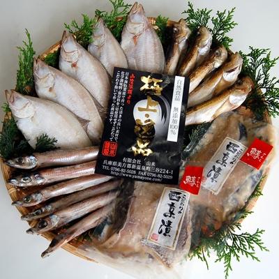 ふるさと納税 新温泉町 山陰の干物と西京漬けの詰合せ