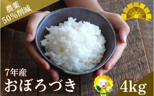 白米 おぼろづき 4kg 新米 予約 /お米 北海道 ※10月より順次発送 【sun400-obo-r4-R7】