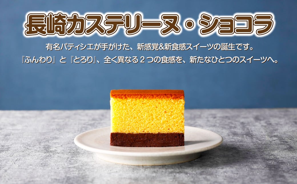 【全12回定期便】長崎カステリーヌショコラ 1本