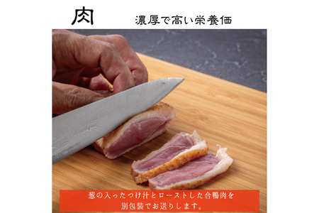 常陸 秋そば 2人前 鴨つけ蕎麦 手打ち 国産 生 そば 蕎麦 鴨 カモ 鴨肉 鴨汁_AI135