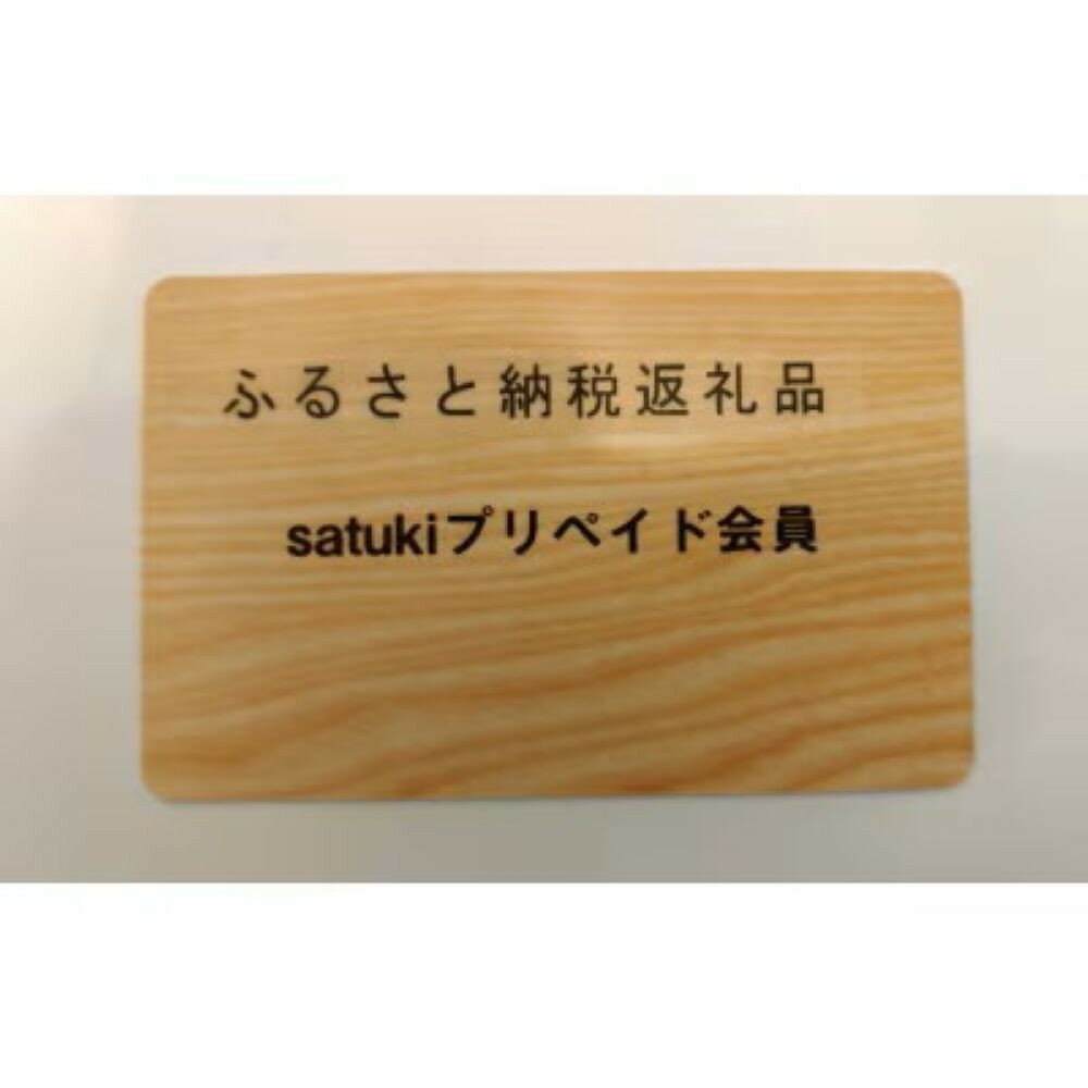 【ふるさと納税】satukiスポーツプリペイドカード(45000円分)