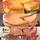 【ふるさと納税】 ベイクドチーズケーキ 3種 6個 セット 洋菓子 お菓子 ケーキ チーズケーキ チーズ かぼちゃ カボチャ キャラメル ラズベリー 木苺 詰め合わせ 冷蔵 冷凍 ご当地 グルメ バレンタイン ホワイトデー お取り寄せ 個包装 秋田 潟上市 訳あり 【つくし苑】