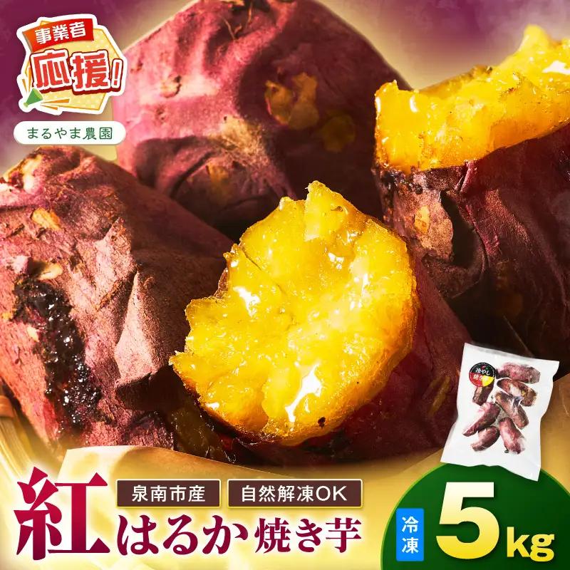 まるやま農園 冷凍焼き芋 5kg【ふるさと納税3.0】【087D-096】