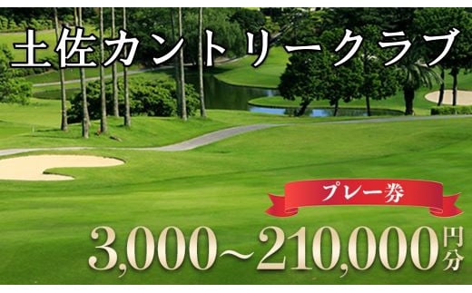 
ゴルフ場利用券 ゴルフ 土佐カントリークラブ プレー券 3,000円～210,000円分 チケット 【選べる内容量】 - 名門 プロツアー 開催コース ゴルフ 利用券 ふるさと納税ゴルフ場利用券 ゴルフ GOLF Golf golf ゴルフチケット プレー券 人気 プレー券 ラウンド コース 趣味 体験 スポーツ アウトドア 常温 Tkb-0018
