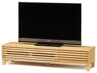 【幅152.6 奥行45 高さ34.5】バジル153テレビボード（レッドオーク）