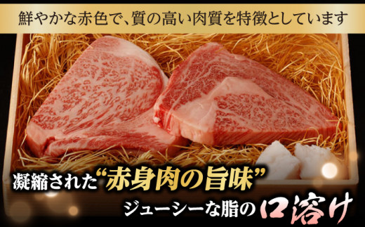 【全3回定期便】リブロース ステーキ 300g （150g×2枚）【野中精肉店】 [VF60] 肉 牛肉 赤身 リブ 焼肉 定期便