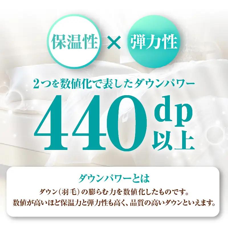 【ダブル】羽毛合掛けふとん　プレミアム（190cm×210cm）
