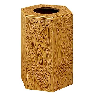 ふるさと納税 大川市 屋久杉 六角形小物入(ふた付)