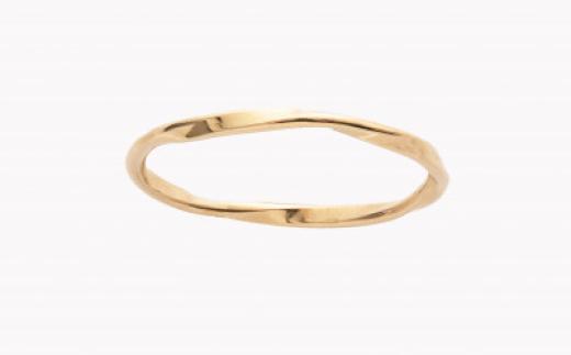 K18 フローラインリング 鏡面仕上げ sese urban mining jewelry 指輪 ジュエリー レディース アクセサリー