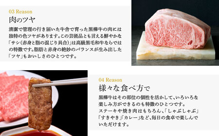 黒樺牛 ステーキ・焼き肉セット 約1.1kg