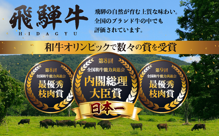 飛騨牛 赤身ランプステーキ２枚 [Q3117] 牛肉 赤身