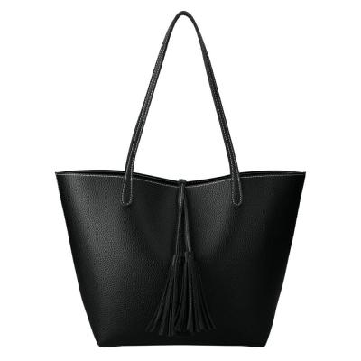 ふるさと納税 倉吉市 バルコス トートバッグ BARCOS/BarcosBlue タッセル付き トートバッグ ブラック |  | 01