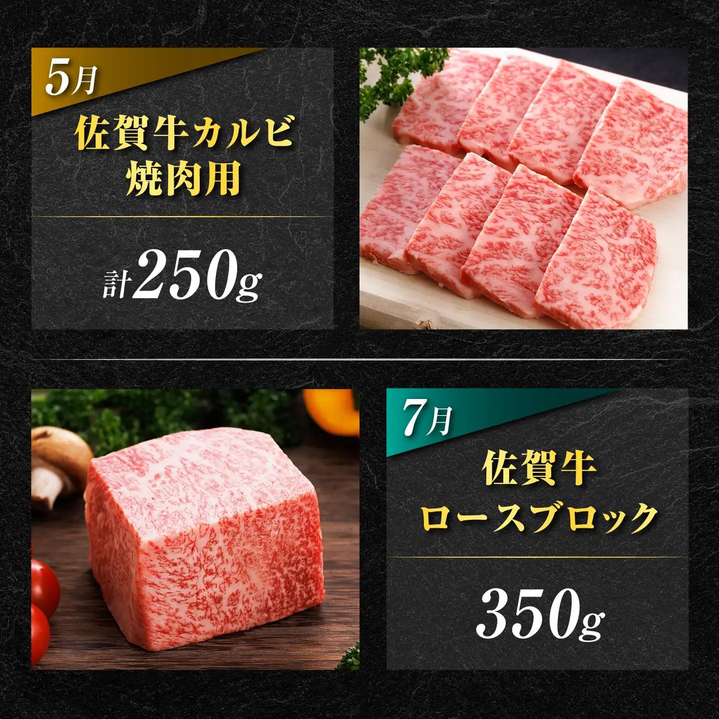 【全12回】佐賀牛 お楽しみ定期便 約2人前 肉定期便 [UCC002]