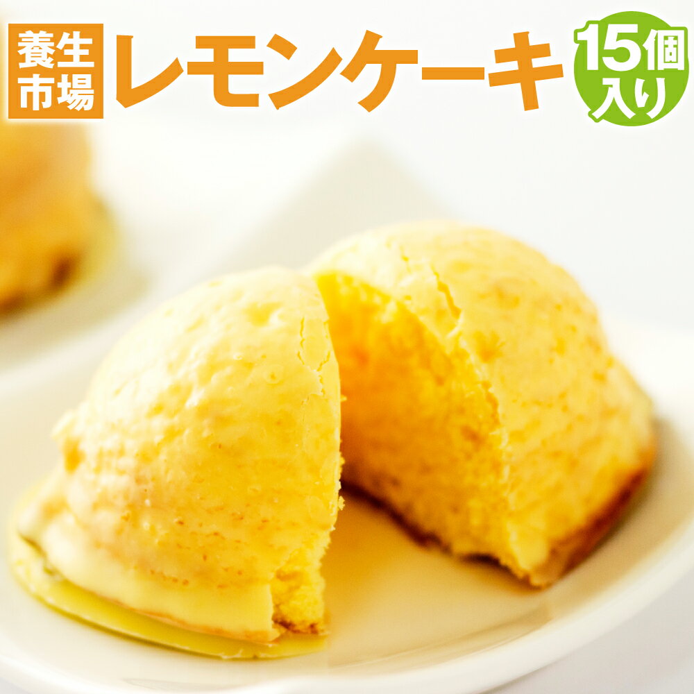 【ふるさと納税】レモンケーキ 15個入り【養生市場】合計約750g レモン ケーキ 檸檬ケーキ レモンチョコ おかし お菓子 デザート スイーツ おやつ 国産 九州産 熊本県産 菊池市 送料無料《90日以内に出荷予定(土日祝除く)》