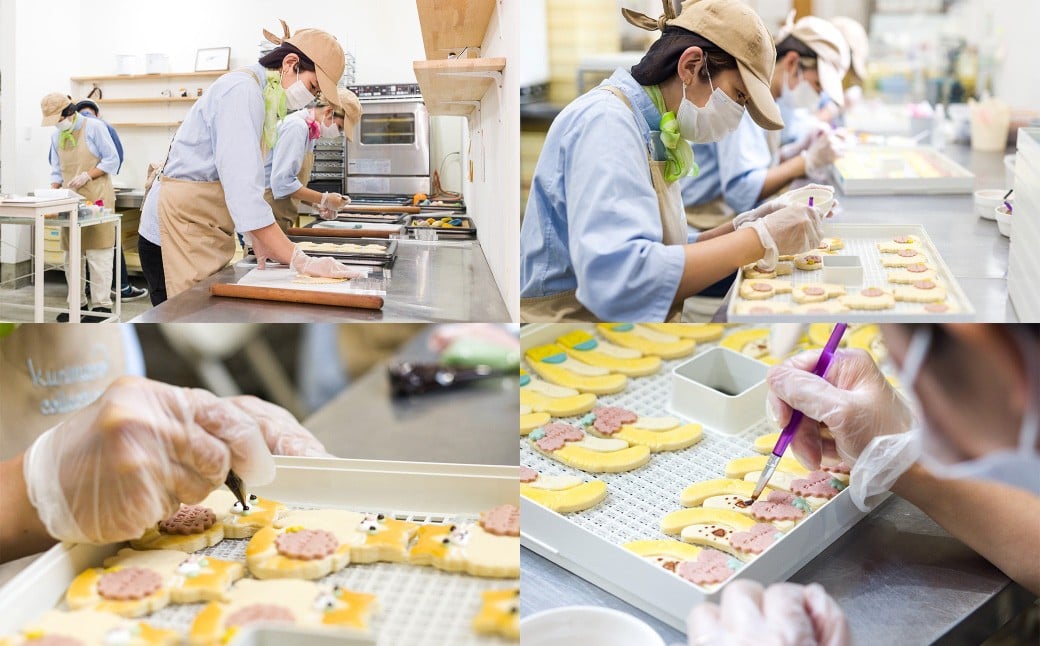 kurimaro collection ねこ クッキー アート ギフト セット （ 8枚 入 ） クッキー お菓子 アイシング クッキー 可愛い かわいい 焼き菓子 プレゼント 動物 どうぶつ 猫 常