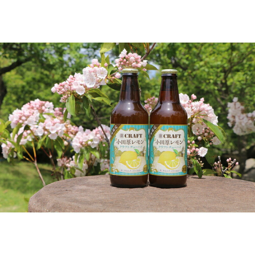 【ふるさと納税】小田原レモンクラフトチューハイ　24本セット | 小田原市 神奈川県産 レモン使用 クラフトチューハイ 風味豊か 爽やか 炭酸飲料 アルコール飲料