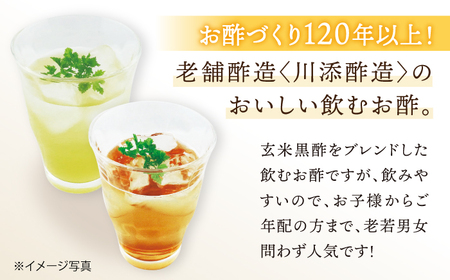 【飲む玄米酢】酢らり 3本セット（うめ・いちご・ゆうこう）＜川添酢造＞[CDN128]