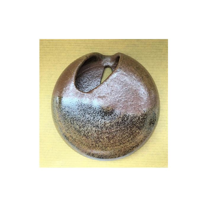 【ふるさと納税】【数量限定】＜田屋窯・岩上創一作＞壁掛け花入