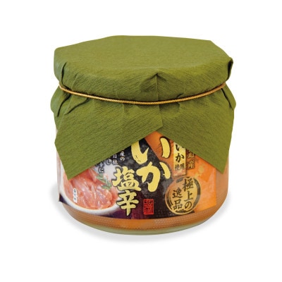 北海道産 極上の逸品 いか塩辛【瓶】270g×4個セット【配送不可地域：離島】