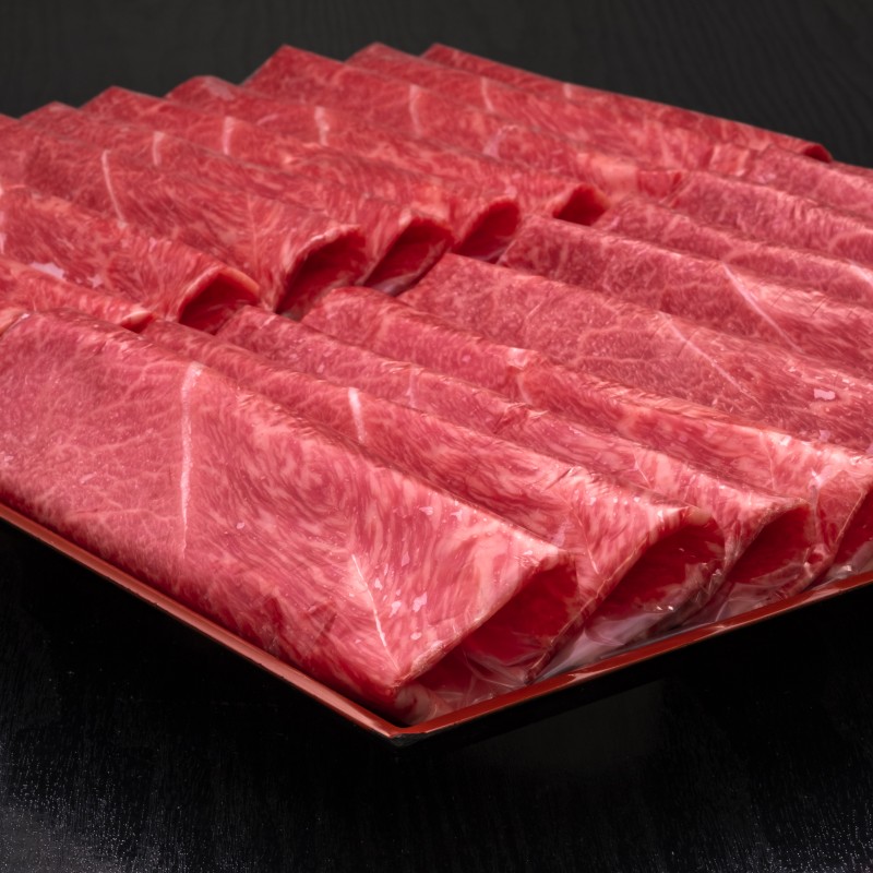【5ヶ月連続 定期便】 博多和牛 赤身うす切り 1kg 肉 牛肉 ※配送不可：離島