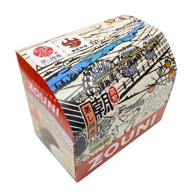 ふるさと納税 筑前町 筑前朝倉蒸し雑煮　256g×4箱(筑前町)